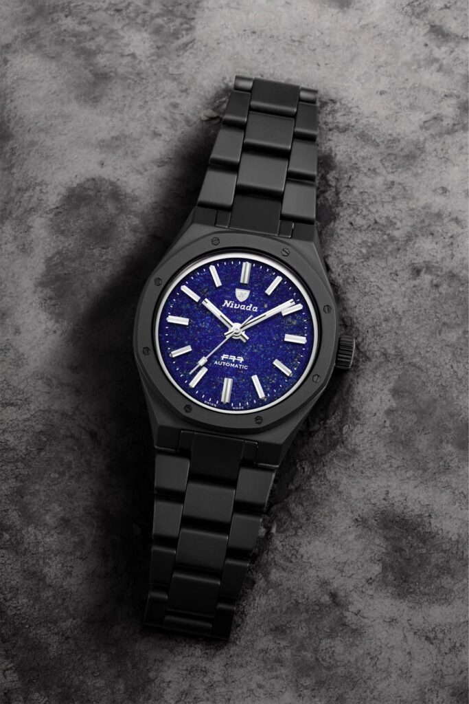Nivada Grenchen F77 Black Ceramic