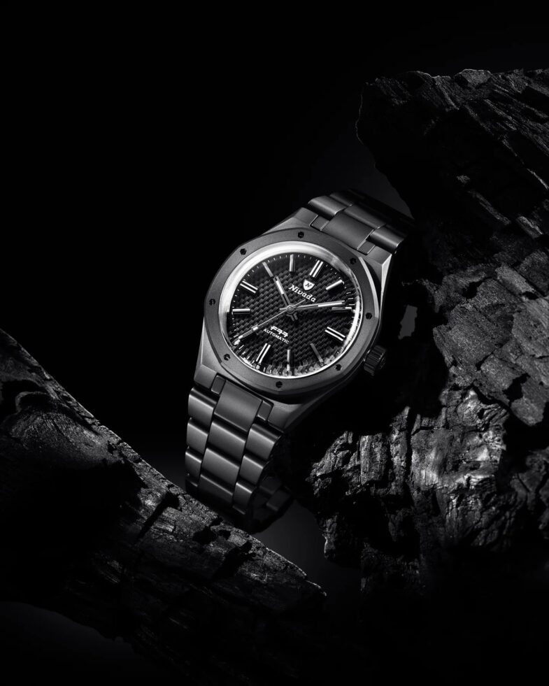 Nivada Grenchen F77 Black Ceramic