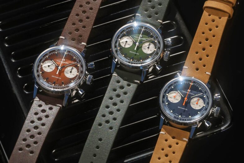 Hamilton American Classic Chronograph H: Трио в винтажных тонах