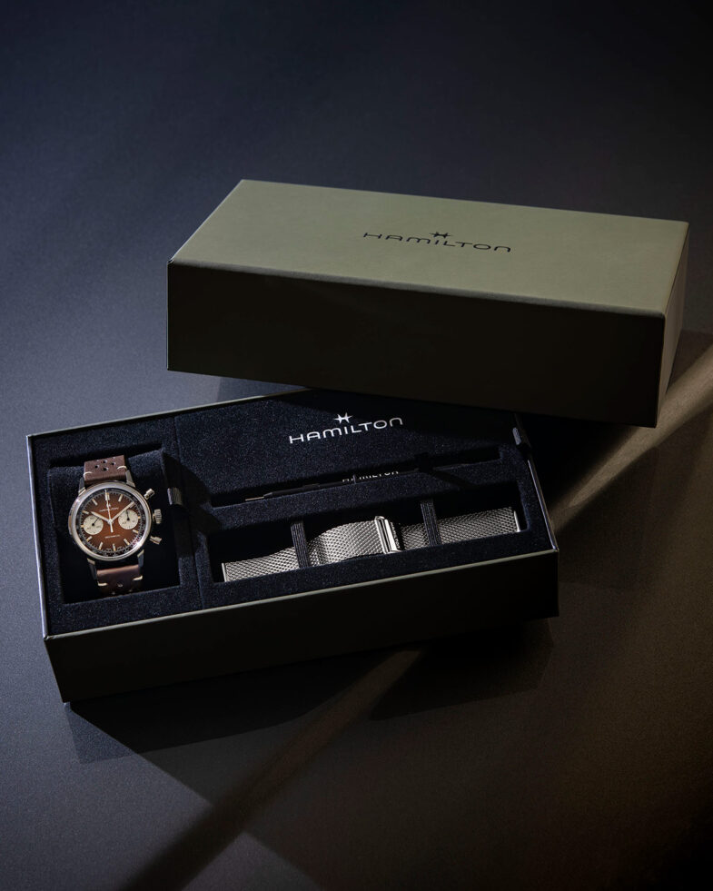 Hamilton American Classic Chronograph H: Трио в винтажных тонах