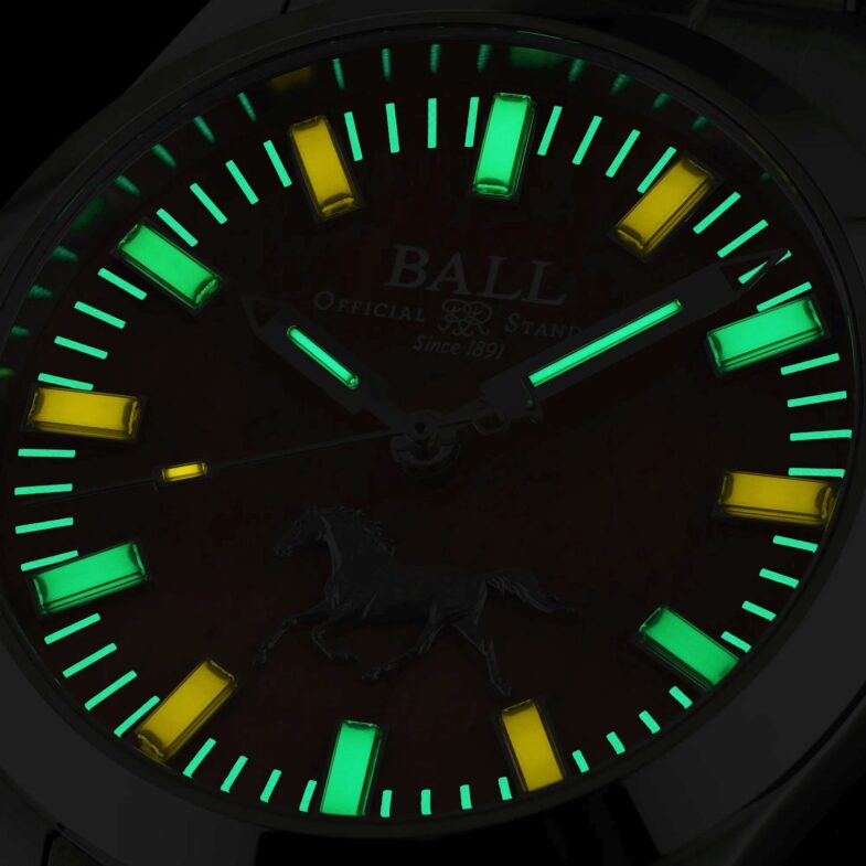 Ball Engineer II Galloping Horse – модный каменный циферблат и тритий