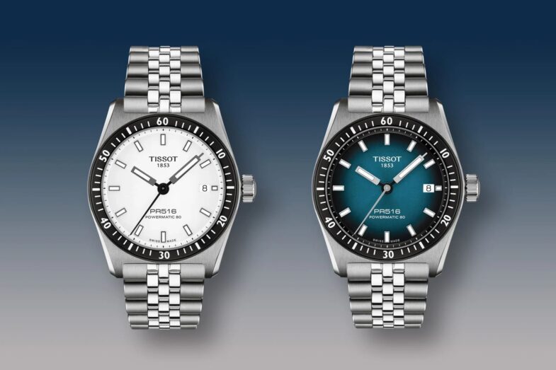 Два новых цвета Tissot PR516 38mm Powermatic 80