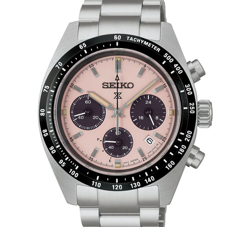Свежие оттенки линейки Seiko Speedtimer Solar Quartz Chronograph