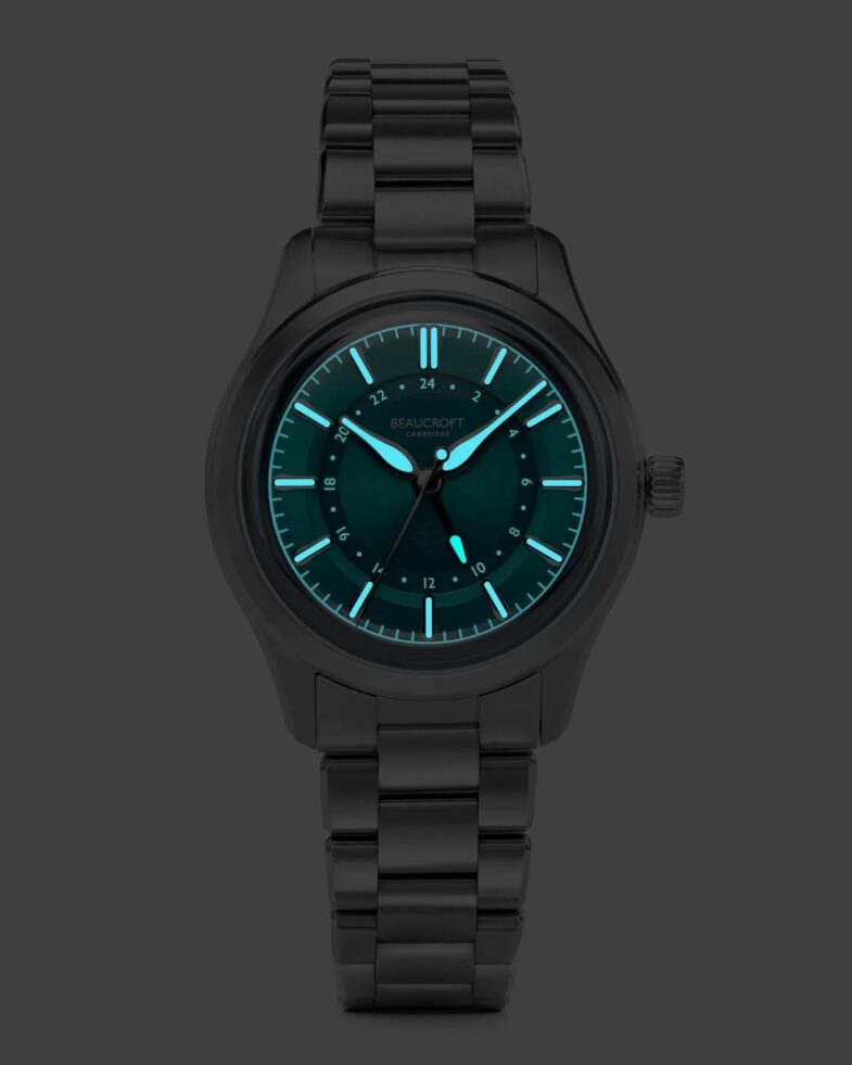 Beaucroft Contour GMT Tropical Teal – британо-карибские мотивы