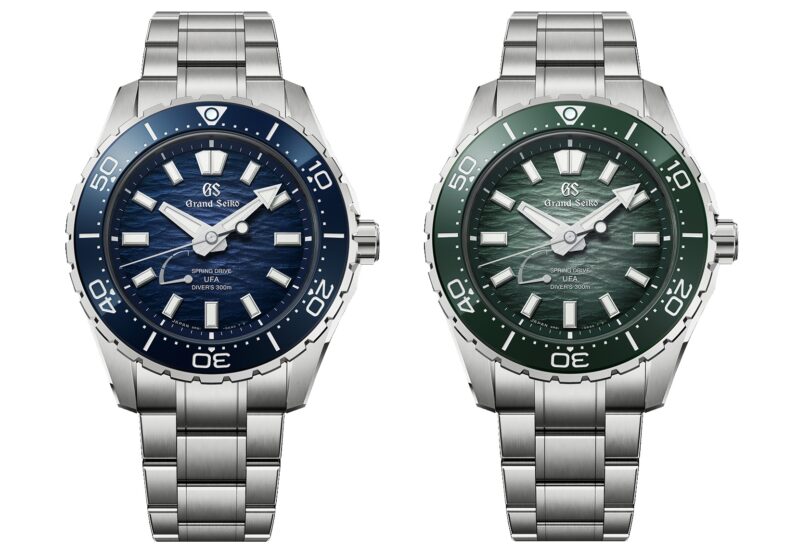 Grand Seiko Spring Drive U.F.A. Ushio 300 Diver SLGB023 и SLGB025
