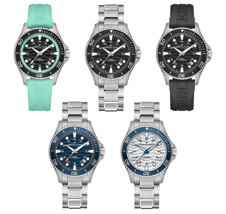 Новые циферблаты коллекции Hamilton Khaki Navy Scuba