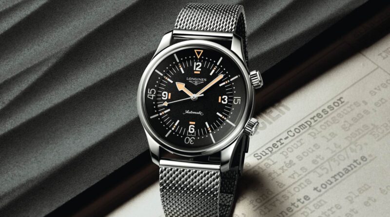 Дайверская новинка в винтажном стиле Longines Legend Diver 59