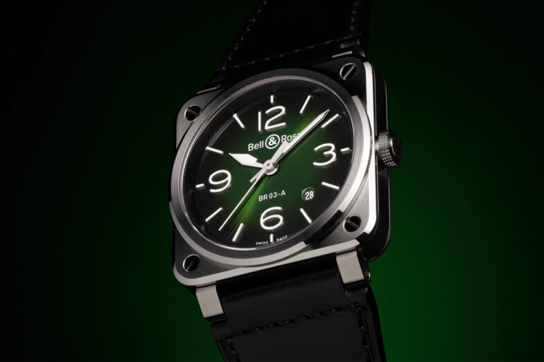 Солнечно-зеленая версия Bell & Ross BR-03