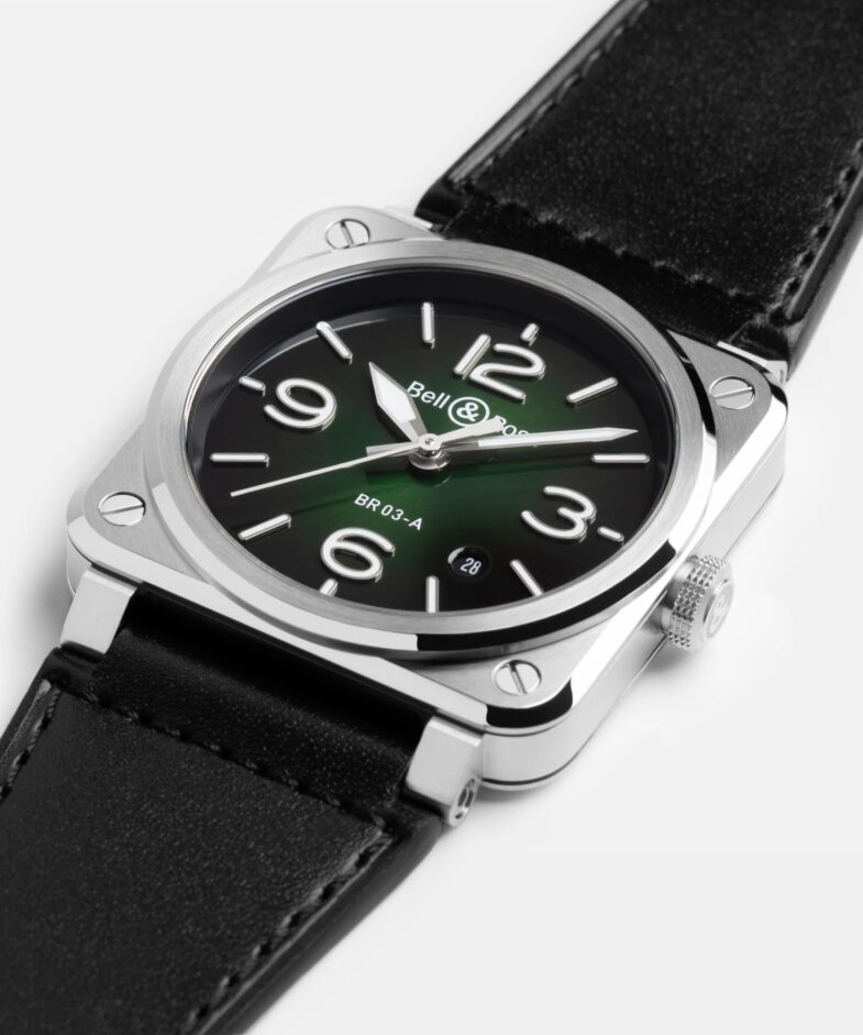 Солнечно-зеленая версия Bell & Ross BR-03