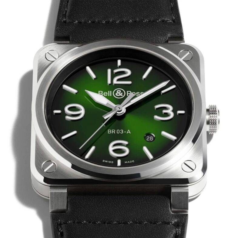 Солнечно-зеленая версия Bell & Ross BR-03