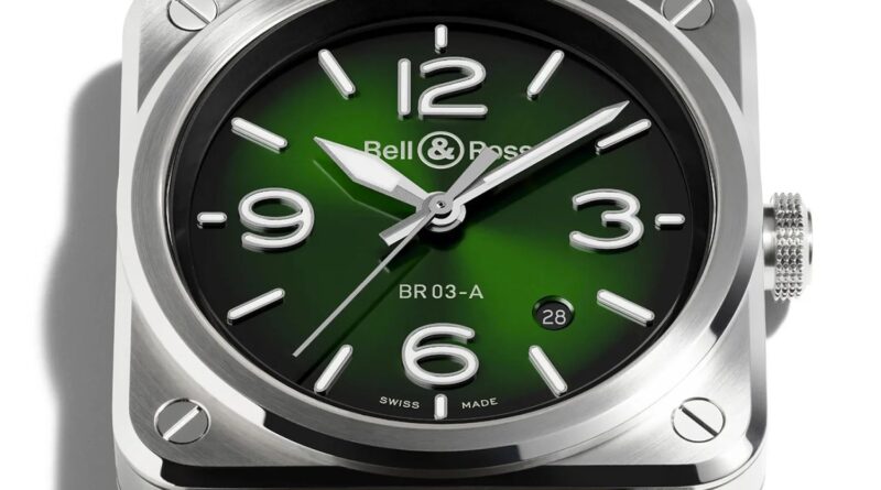 Солнечно-зеленая версия Bell & Ross BR-03