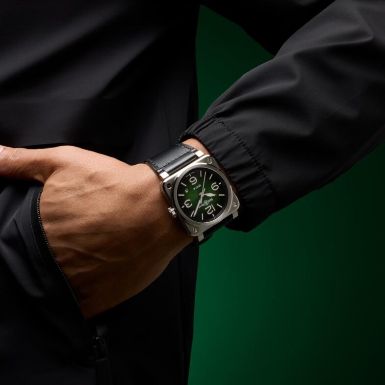 Солнечно-зеленая версия Bell & Ross BR-03
