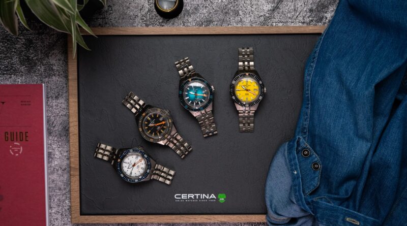 Обновлённая серия «глубоководных» дайверов Certina DS Super PH2000M