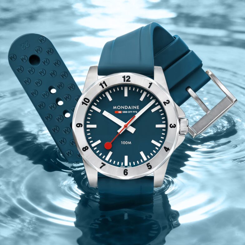 «Спортивные» Mondaine Numeri BlueLake