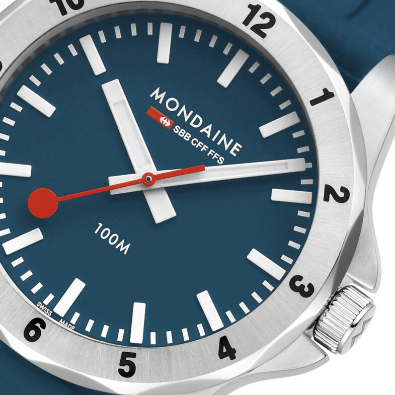 «Спортивные» Mondaine Numeri BlueLake