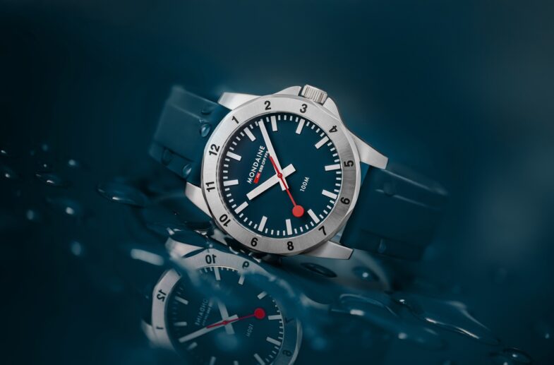 «Спортивные» Mondaine Numeri BlueLake