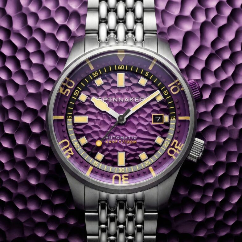 Рельефные циферблаты новых Spinnaker Bradner Automatic