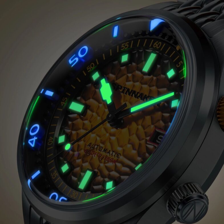 Рельефные циферблаты новых Spinnaker Bradner Automatic
