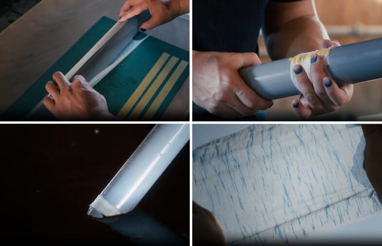 The Citizen Eco-Drive Indigo Washi Paper AQ4090-08A — Утренний туман цвета индиго