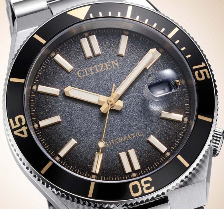 Citizen Tsuyosa Shore Timeslip NJ0238-57E — винтажное настроение и теплые золотые акценты