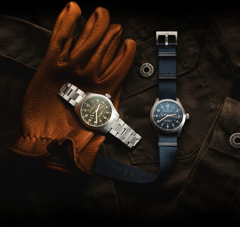 Hamilton Khaki Field Power Reserve 40mm — новые оттенки полевой классики