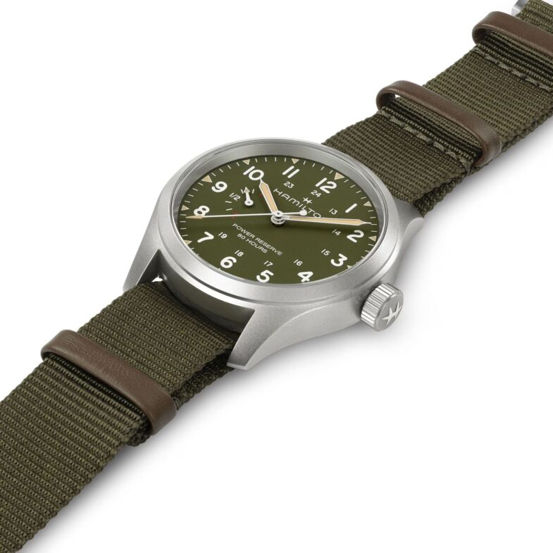 Hamilton Khaki Field Power Reserve 40mm — новые оттенки полевой классики