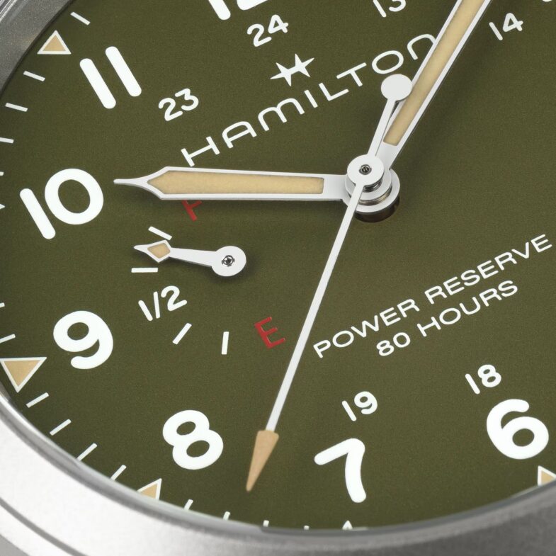 Hamilton Khaki Field Power Reserve 40mm — новые оттенки полевой классики