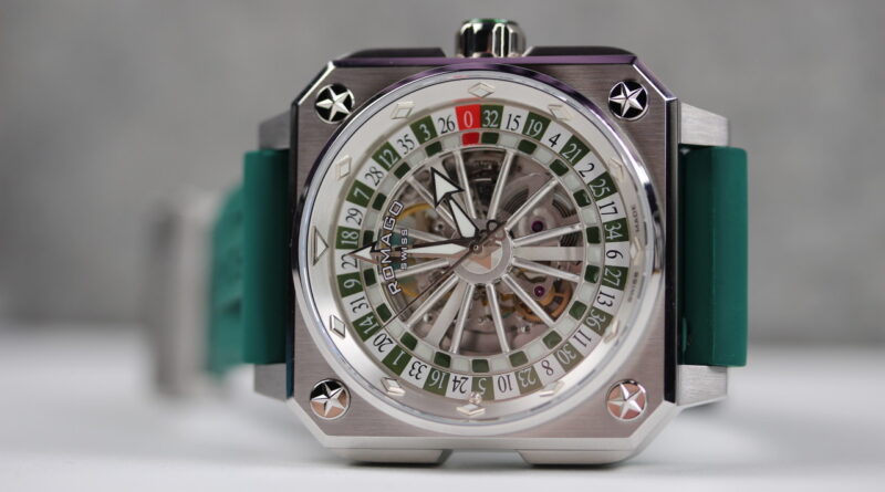 Romago Roulette Master II Skeleton. Обзор часов