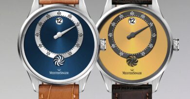 MeisterSinger Panthero Jumping Hour
