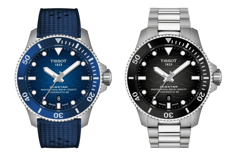 Квинтет новинок дайверской линейки Tissot Seastar 2000 Professional