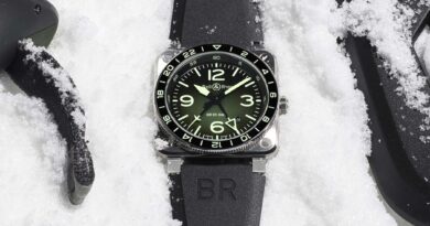 Bell & Ross BR-03 GMT Green Lum – полет сквозь северное сияние
