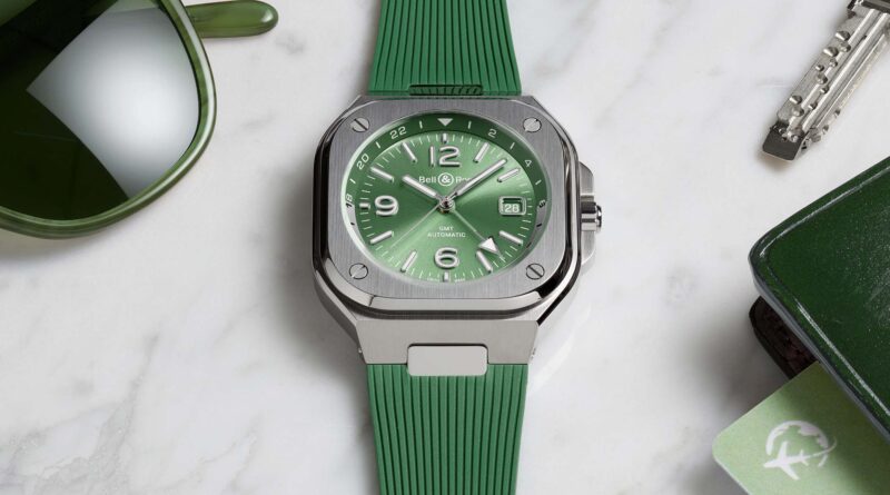 Bell & Ross BR 05 GMT - Green Steel