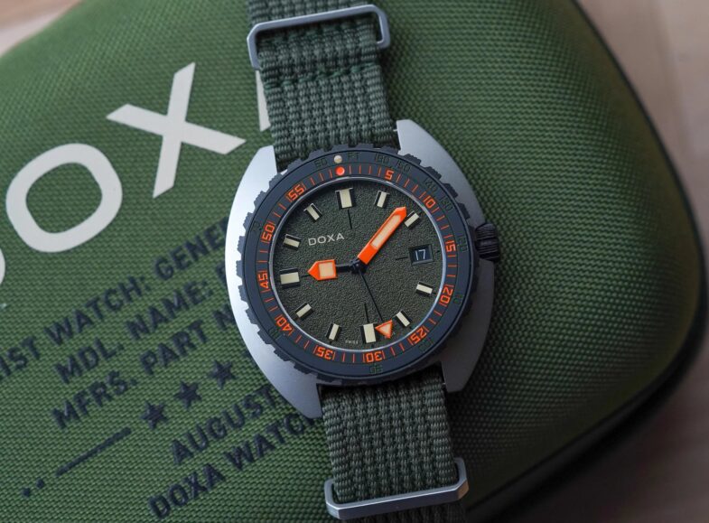 Doxa × Belmont Sub 300 Beta “Frogger”