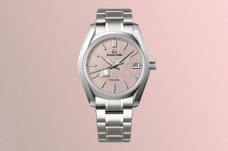 Grand Seiko Spring Drive Peach Blossom 62GS — Нежный цвет персика из деревни Нагано