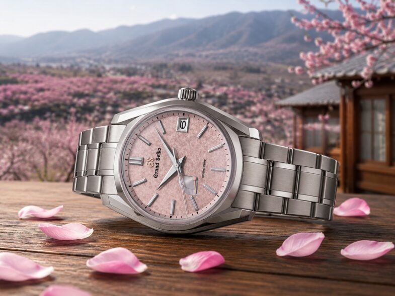 Grand Seiko Spring Drive Peach Blossom 62GS — Нежный цвет персика из деревни Нагано