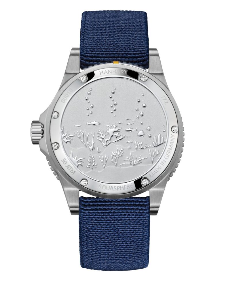 Hanhart Aquasphere Matte Black — Монохромная дайверская классика