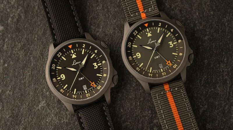 Компактная серия современных пилотов Laco Frankfurt 40 GMT