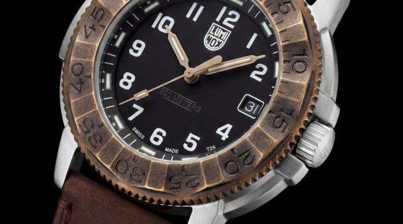 Винтажная эстетика Luminox Adventure Watch