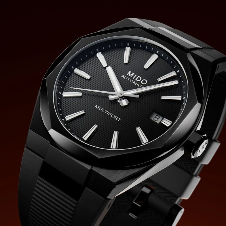 Mido Multifort 8 One Crown на «темной стороне»