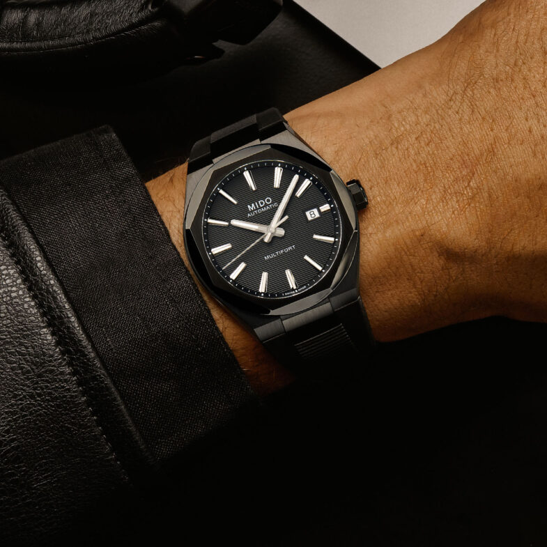 Mido Multifort 8 One Crown на «темной стороне»