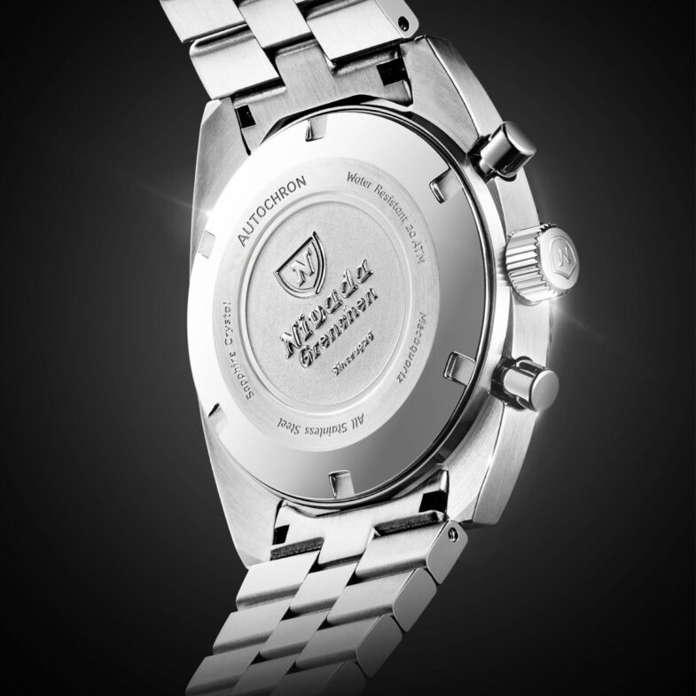 Nivada Grenchen Autochron Automatic Orange
