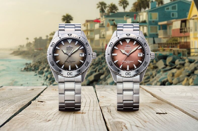 Orient Mako 40 — пять новых градиентных оттенков популярной спортивной коллекции
