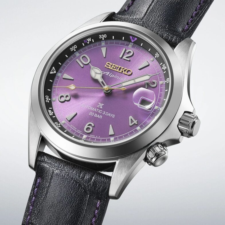 Seiko 145th Anniversary Edo Purple Collection — коллекция из шести моделей в традиционном японском цвете Эдо