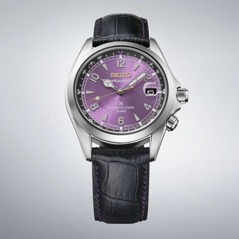 Seiko 145th Anniversary Edo Purple Collection — коллекция из шести моделей в традиционном японском цвете Эдо