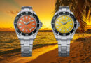 Seiko Prospex HBB003K и HBB004K — закат над морским побережьем