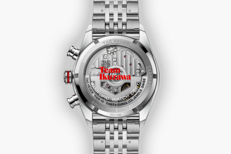 TAG Heuer Carrera Chronograph x Team Ikuzawa — японское гоночное наследие в формате Glassbox