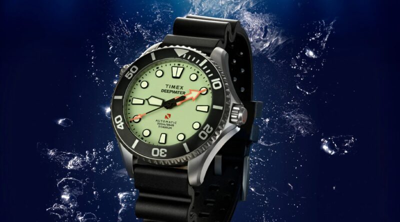 Timex Deepwater Meridian 300 Titanium HEV Automatic — Попытка компании войти в сегмент профессиональных дайверов Timex Deepwater Meridian 300 Titanium HEV Automatic — Попытка компании войти в сегмент профессиональных дайверов