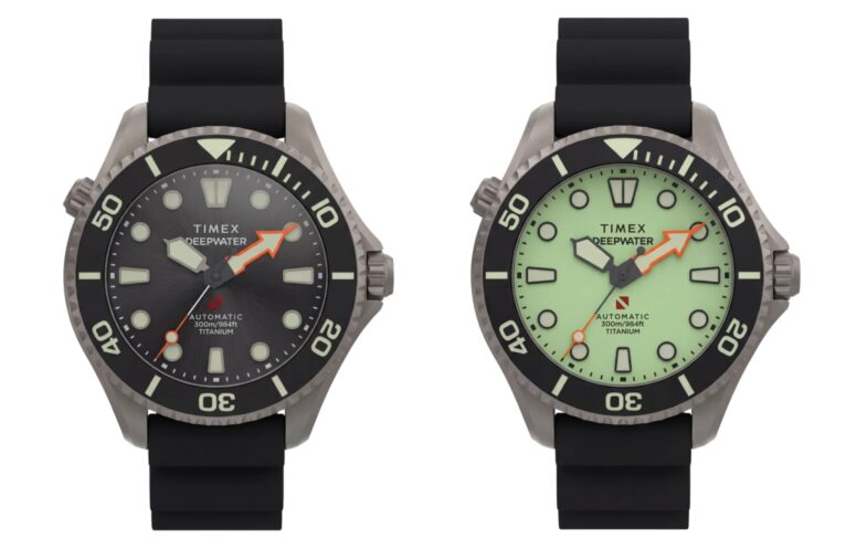 Timex Deepwater Meridian 300 Titanium HEV Automatic — Попытка компании войти в сегмент профессиональных дайверов