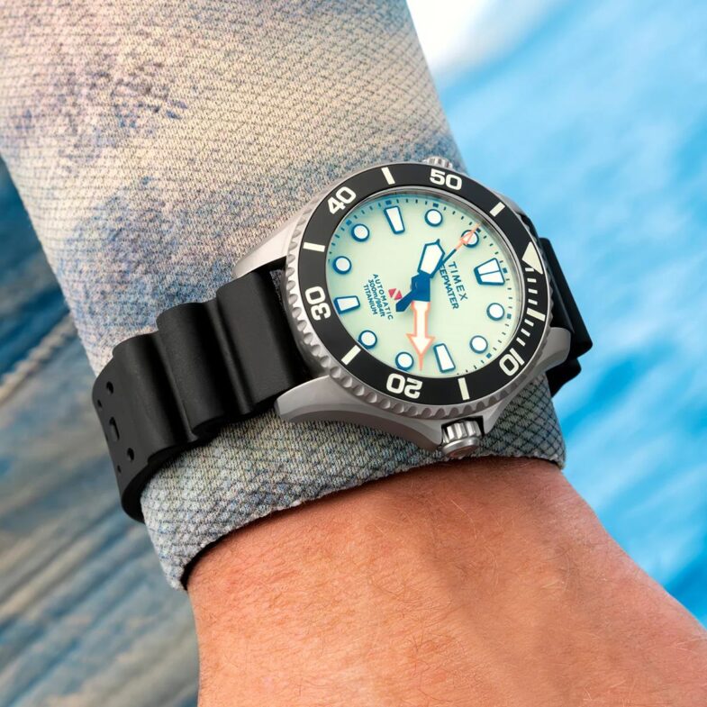 Timex Deepwater Meridian 300 Titanium HEV Automatic — Попытка компании войти в сегмент профессиональных дайверов