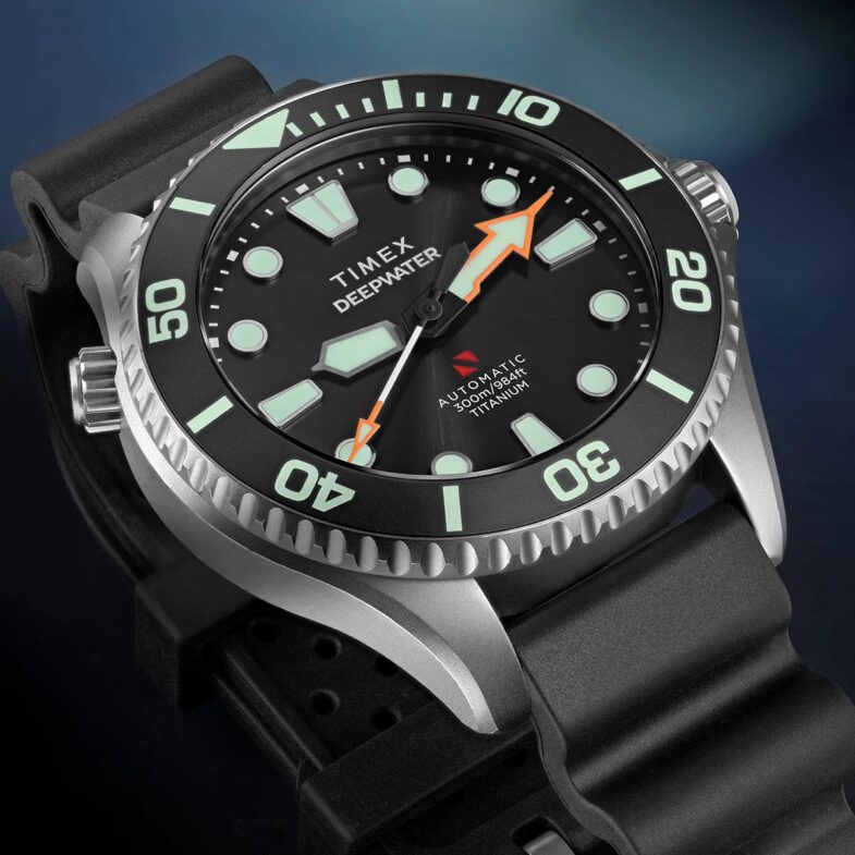 Timex Deepwater Meridian 300 Titanium HEV Automatic — Попытка компании войти в сегмент профессиональных дайверов